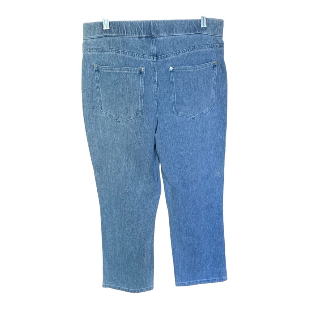 Light Blue Jeans with Button Detail - Picture 6 of 9